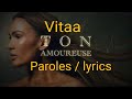 Vitaa - ton amoureuse ( paroles ). lyrics