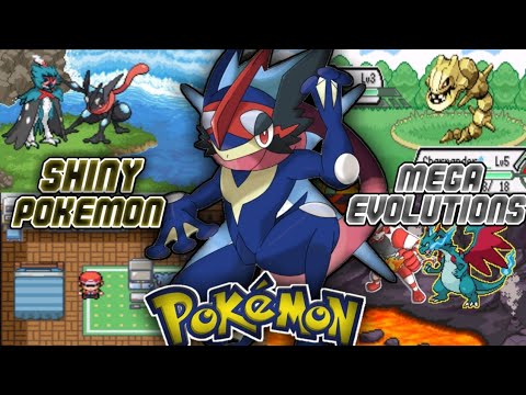 New completed pokemon gba rom hack 2021 with mega evolutions|shiny pokemons|much more
