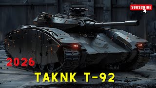 2026 T-92 TANK: REDEFINING LIGHT ARMOR WITH ADVANCED TECH
