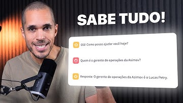 Construí uma IA que sabe tudo sobre minha empresa (Usando Python e Langchain)