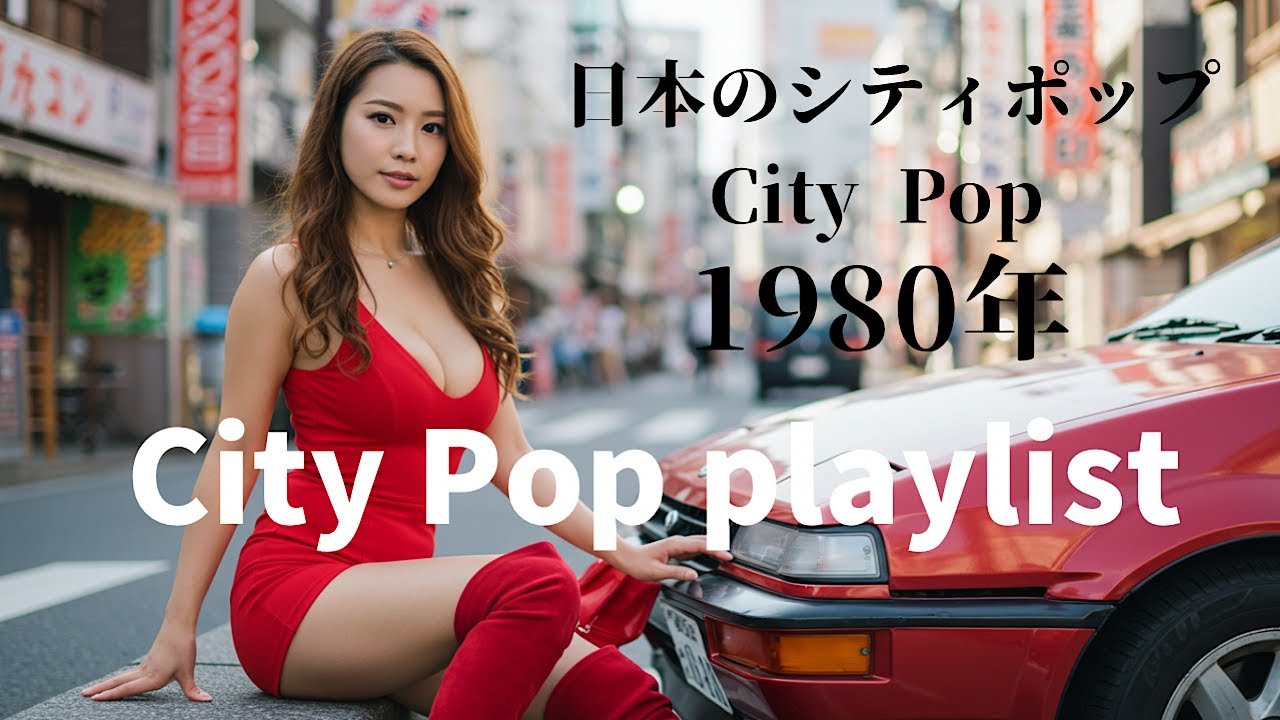 【80's City pop】FULLplaylist心が弾む最高にシティーポップなドライブLofiチルポップ｜Japan Lofi Chill Pop｜ストレス解消＆リラックス＆集中【