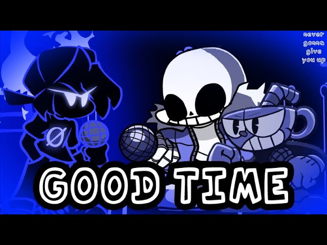 BAD TIME- Nightmare Sans vs BF? (FNF Animation) 