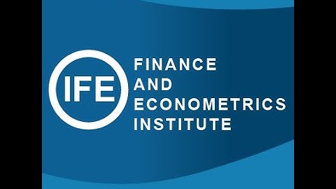 ECONOMETRIA FINANCIERA CON PYTHON