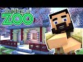 Let's Build A Zoo Together! - EP02 - First Build! (Minecraft Video)