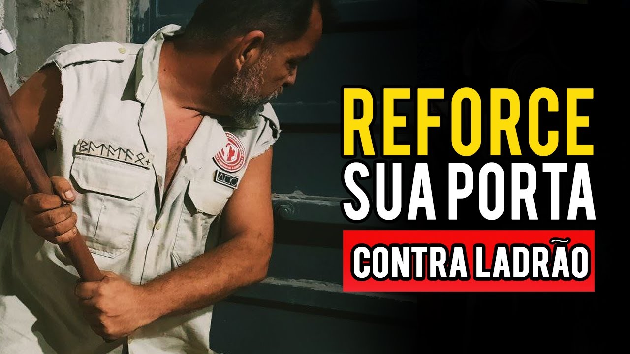 Deixe sua casa mais segura! Porta anti-ladrão