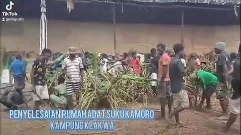 kampung keakwa(suku kamoro)