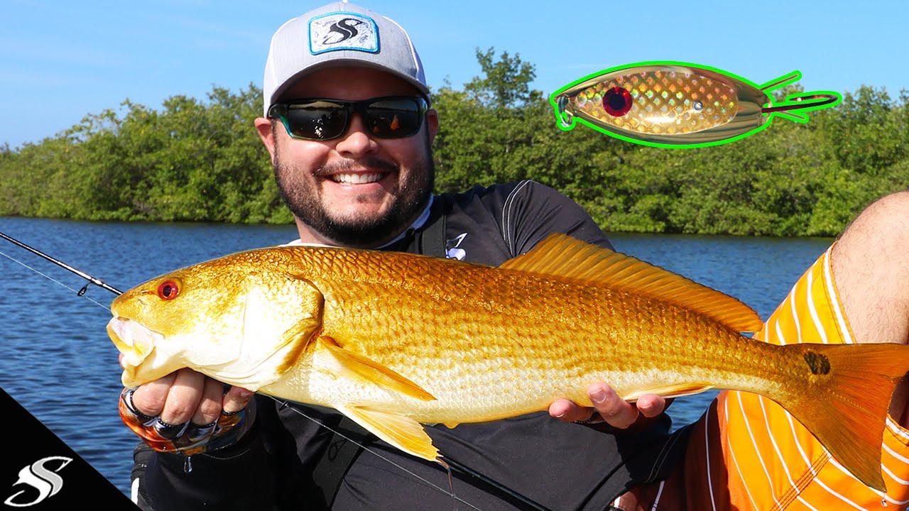 Best Way to Use a Gold Spoon for Redfish AKA Red Drum