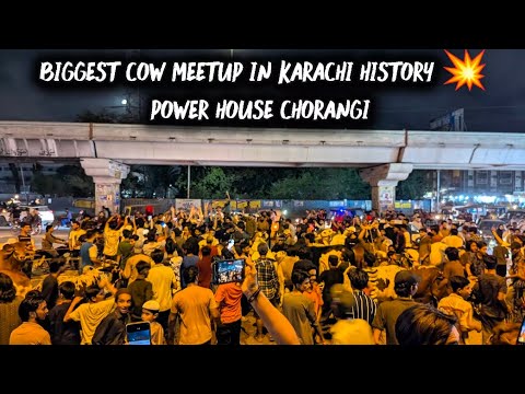 Biggest Cow Rally in New Karachi & North Karachi History 🐂💥#viral #meetup #cow #foryou #rally 