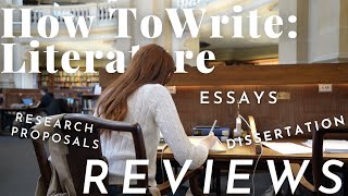 How to Write a Literature Review Essay Like a PhD Student #AD
