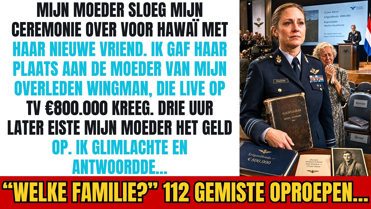 Am Morgen meiner eigenen Abschiedszeremonie, nach 22 Jahren Militärdienst, als mein Vaterland mich öffentlich ehren wollte, schrieb mir meine Mutter: „Deine Zeremonie ist langweilig. Ich habe dein...