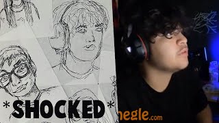 *SHOCKED* Drawing Everyone On Omegle FUNNY Reactions