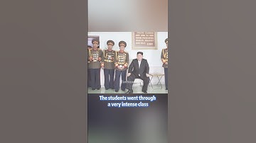 He suddenly went into a classroom #kimjongun #northkorea #shorts