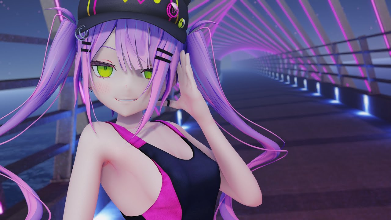 MMD 4K] 常闇トワ Tokoyami Towa - Reversible Campaign - YouTube