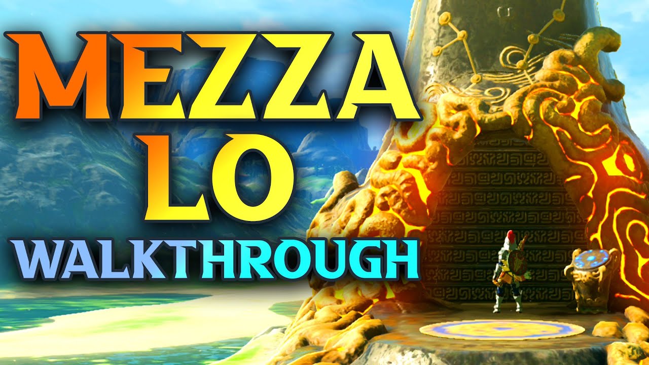 The Crowned Beast quest (Mezza Lo shrine) walkthrough in Zelda