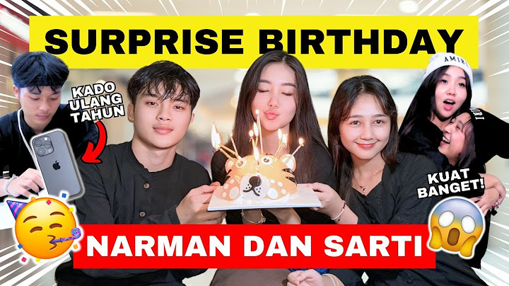 PERTAMA KALI NARMAN SARTI NGEDATE BARENG?! MASIH MALU MALU !!