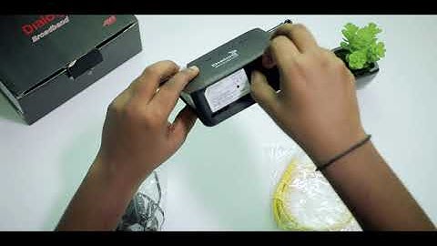 Unboxing Dialog Home Broadband TOZED ZLT P25 Device | H2VE