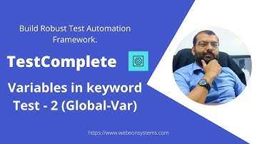 TestComplete | Global variable in KeywordTest