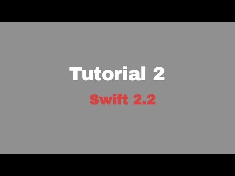 Tutorial 2 (Constant , Variable , Type safety  , Int & UInt , Double)(Swift 2.2 + Xcode 7)