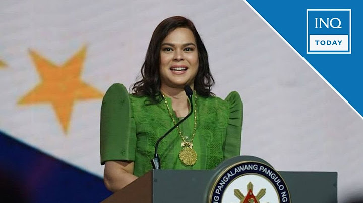 VP Duterte to skip House probe into OVP, DepEd fund use | INQToday
