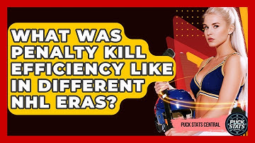 What Was Penalty Kill Efficiency Like In Different NHL Eras? - Puck Stats Central