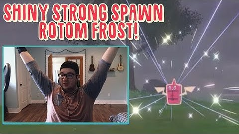 LIVE Shiny Strong Spawn Rotom Frost after 1231 Resets! ~ Sword and Shield Isle of Armor DLC