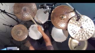 Video thumbnail of "A DANZAR - Barak Drum Cover by Juan Sebastian Cuentas"