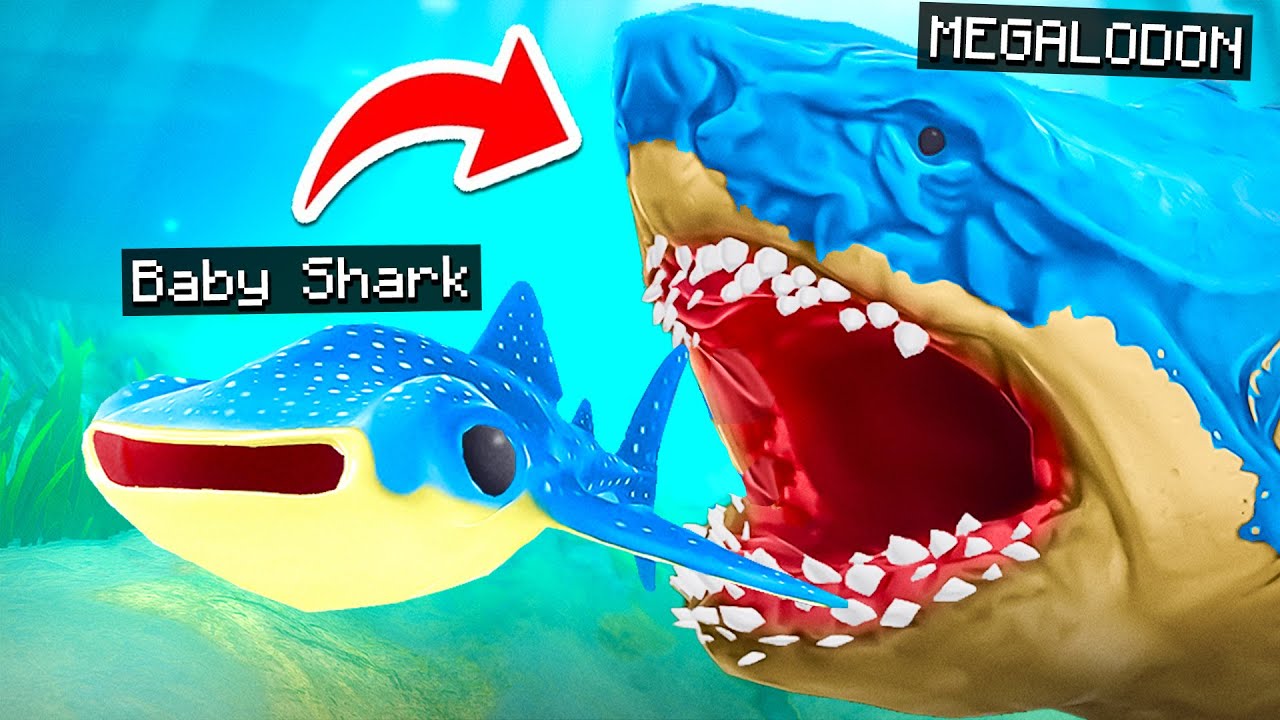 Eat SHARKS to GROW BIGGER!