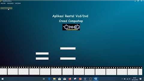 Aplikasi rental vcd&dvd menggunakan Delphi 7