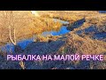 РЫБАЛКА НА МАЛОЙ РЕЧКЕ!