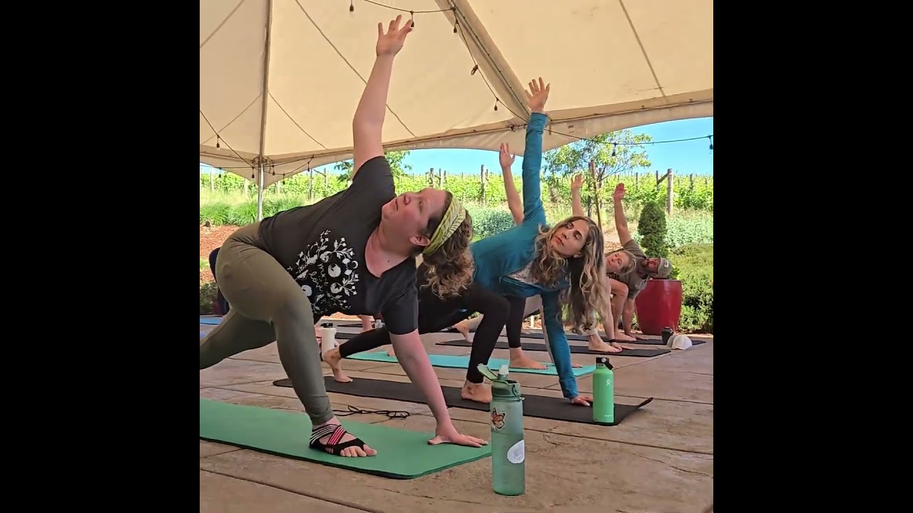 Yoga at the Vineyard