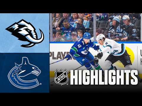 Mammoth vs. Canucks | NHL Highlights | April 04, 2026