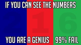 What Number Do You See? 97% Fail Eye Test
