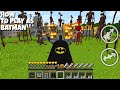 HOW THE BATMAN SAVED THIS VILLAGE FROM 1000000 SIRENHEAD IN MINECRAFT!