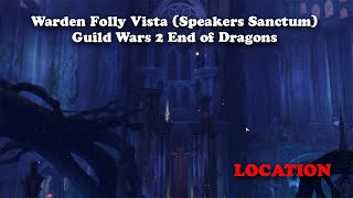 Warden's Folly Vista (Speaker's Sanctum) Guild Wars 2 - End of Dragons