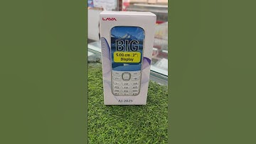 Lava A1 2025 Keypad phone #youtube shorts # first look#