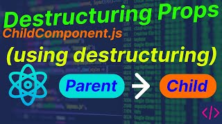 React JS Tutorial - Basic to Advance  🔥 Destructuring Props in ReactJS || Ujjwal Technical Tips
