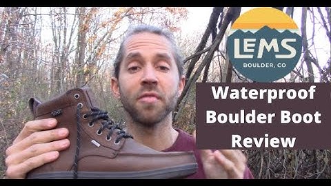 Lems Waterproof Boulder Boot Review {From Former Shoe Store Employee}