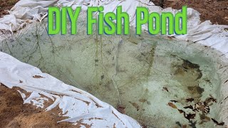 How to build Easy DIY Fish pond🐟