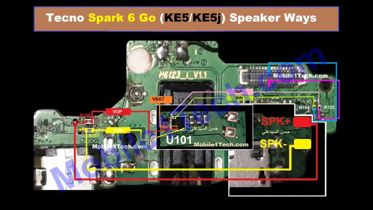 tecno spark 6 go motherboard schematic diagram service ways ic solution