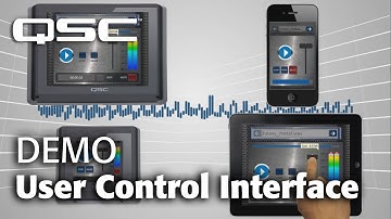 Q-SYS DEMO: User Control Interfaces