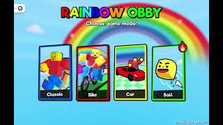 World Record in Rainbow Obby Mobile | Ball, No Power-ups Speedrun - 2:33.641 | Jack180810