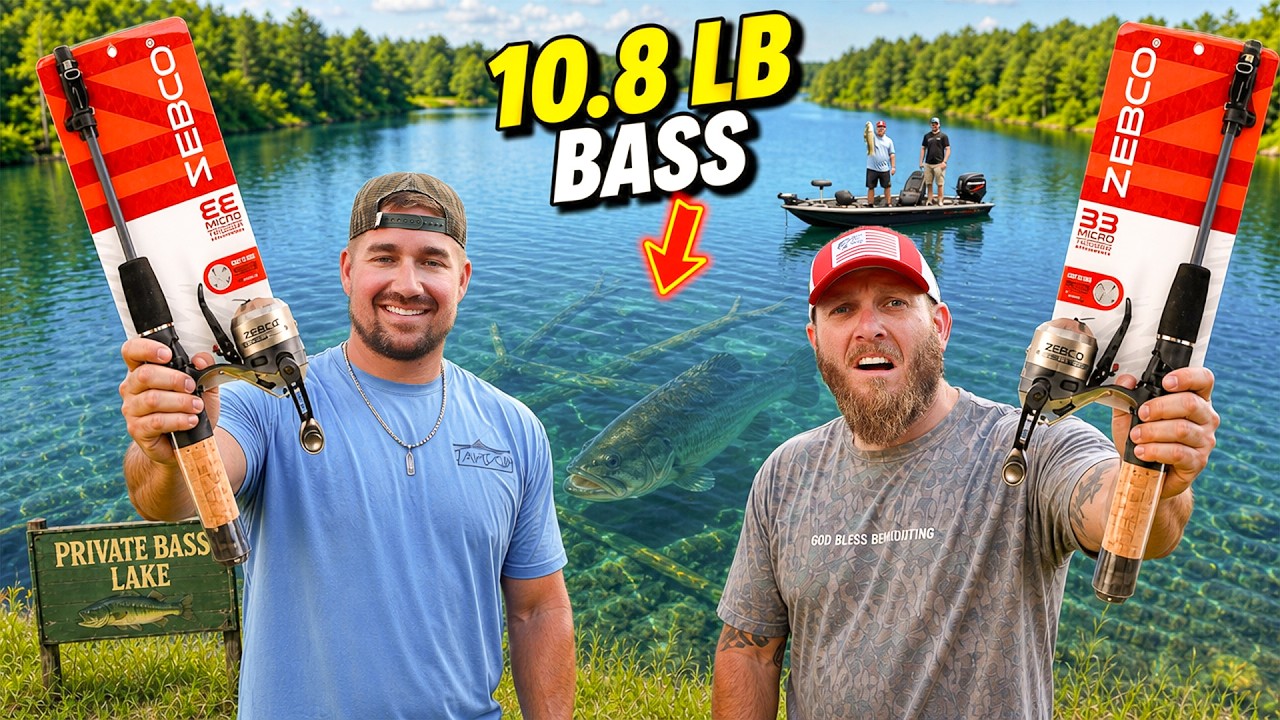 Zebco 33 at A Trophy Bass Lake: What Can Go Wrong?