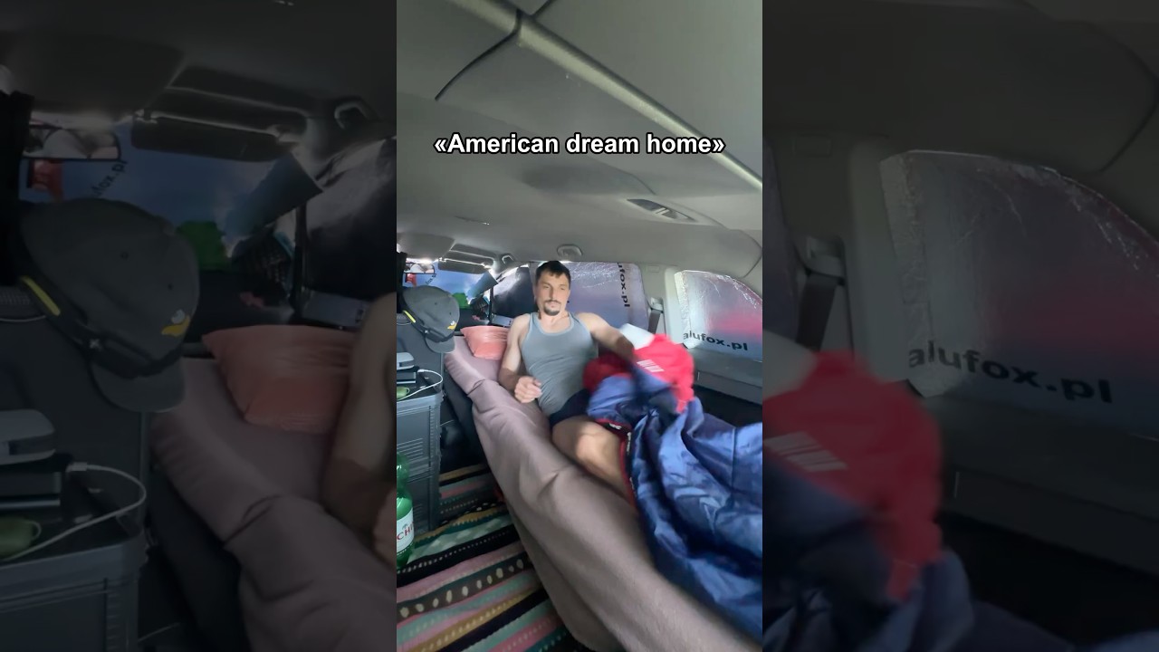 Living in My Car: The "American Dream Home" 🚐 #vanlife #carlife