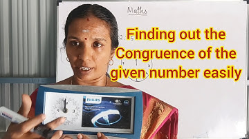 10th Maths Modular Arithmetic Exercise 2.3 Sum 2 Finding out the congruence @CLARITYMATHS l