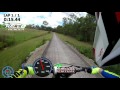 Kx250f Drag Race with gages (Top Speed)