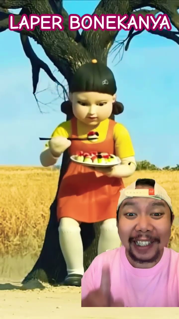 BONEKA JUGA BUTUH MAKAN!!!?? #squidgame #shortsfeed