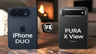Apple Iphone Duo Vs Huawei Pura X View