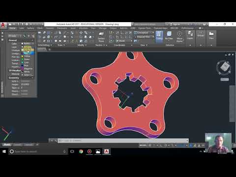 autocad 3D ఆటోకాడ్ 2017 ను తెలుగులో ఉపయోగించడం ద్వారా 3 డి మోడలింగ్ ఎలా గీయాలి