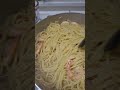 Simple shrimp pasta 