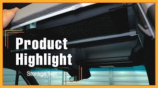 PRODUCT HIGHLIGHT: Storage Net + How to Use it in a Sprinter by Canyon Adventure Vans 465 views 4 months ago 3 minutes, 28 seconds